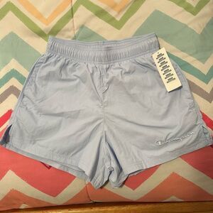 NWT Urban Outfitters UO Champion Sky Taslan Nylon 3” High Rise Shorts Women’s XS
